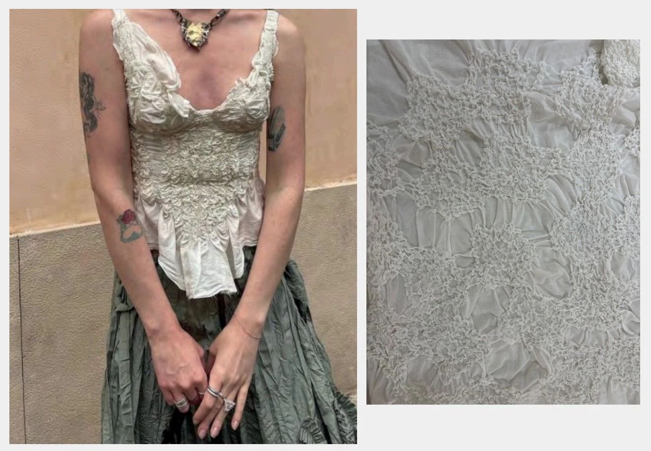 Zara Home sleepwear sample